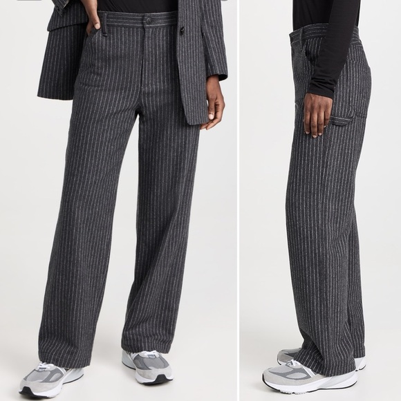 rag & bone Pants - Rag & Bone Sid Italian Wool Carpenter Pants